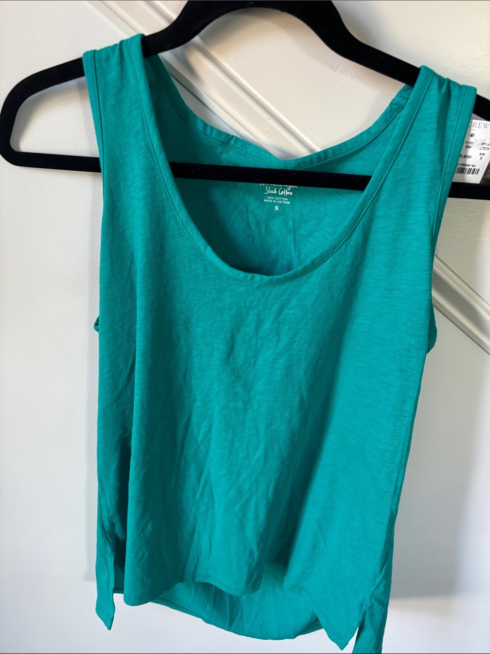 J. Crew Women’s featherweight slub Cotton Tank- small